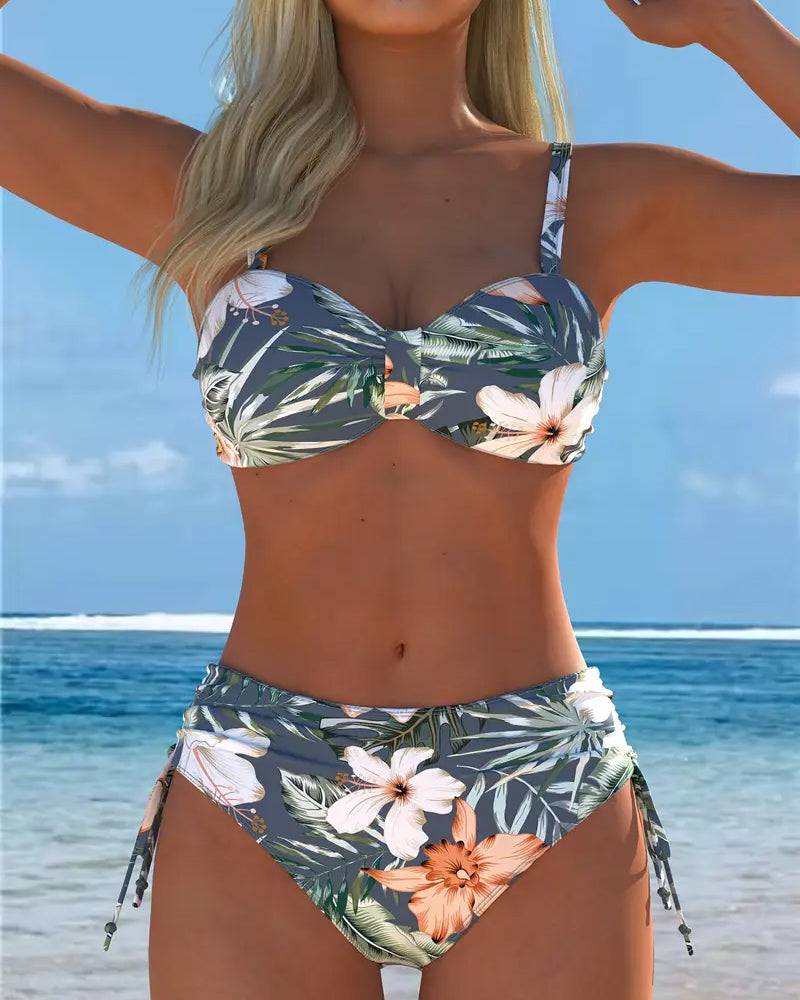 Tweedelige bikini met print – Trendy
